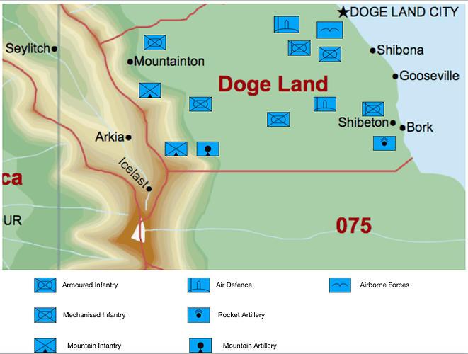 4th of October Peonic placements in the Doge Front