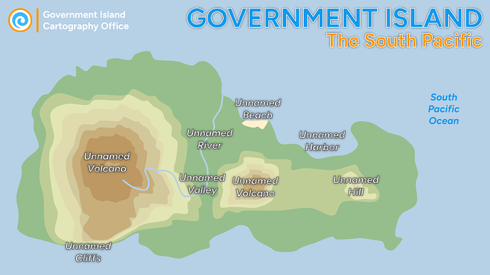 Map of Government Island