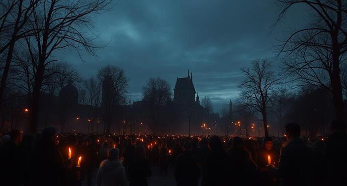 The Candlelight Vigil for the Soge Derailment victims