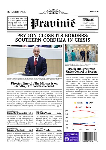 Pravinié (April 27th)