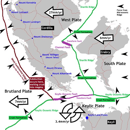 Luzayyagaz Volcanic Arc