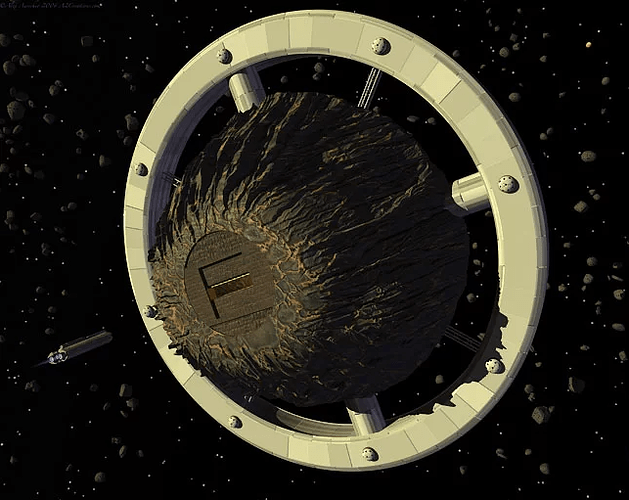 Asteroid mining Complex