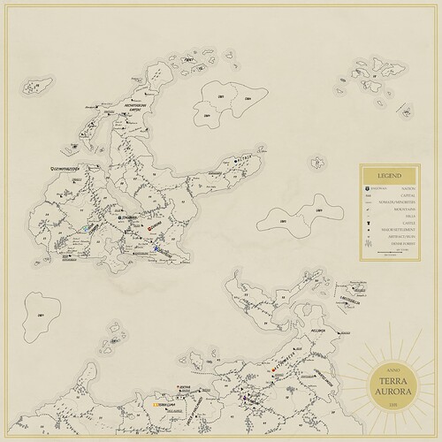 Map of Aurora