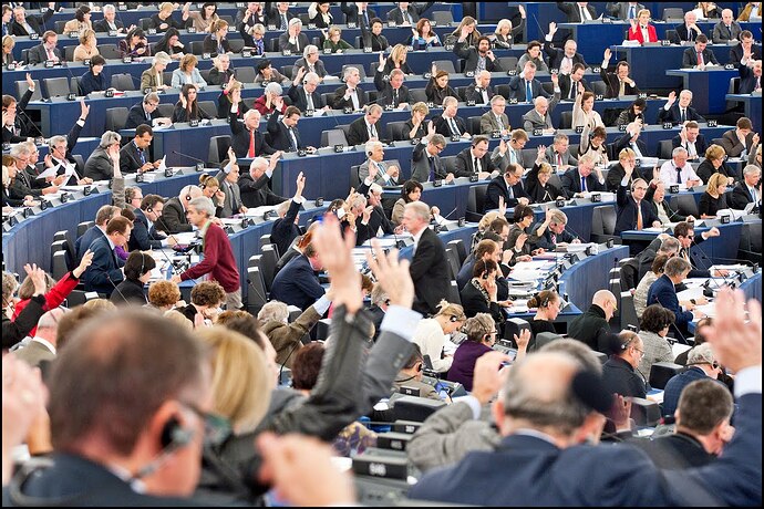 The National Assembly during last night's vote