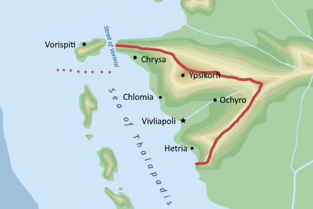 map of Padipeirou